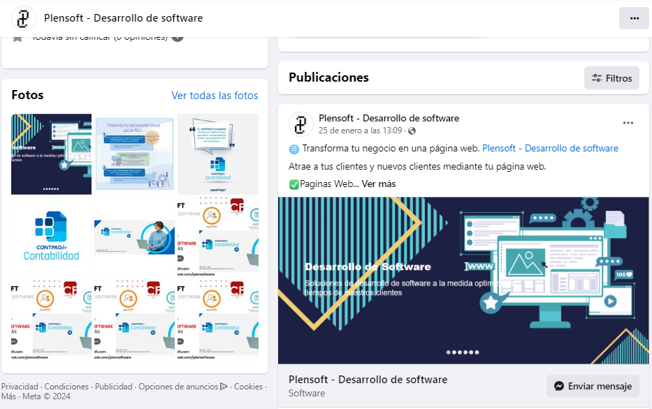 Optimización de Fan Pages Empresariales en Facebook